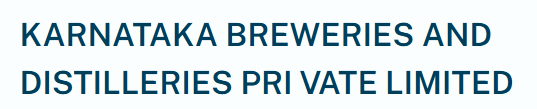 KARNATAKA BREWERIES & DISTILLERIES PVT. LTD. logo