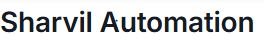 SHARVIL AUTOMATION logo