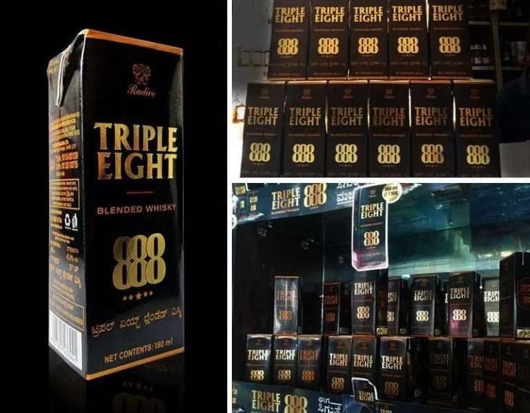 Radico Khaitan launches ‘Triple Eight’ whisky in UFlex–Asepto’s foil stamping aseptic pack