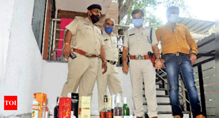 Illicit alcohol worth Rs 3 lakh seized in Indore