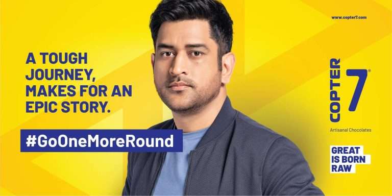 Copter7 launches their #GoOneMoreRound campaign with its brand ambassador M.S Dhoni