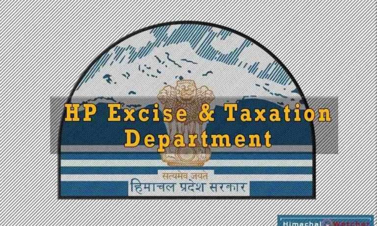 H.P Excise collects Revenue of Rs. 8403.70 crore