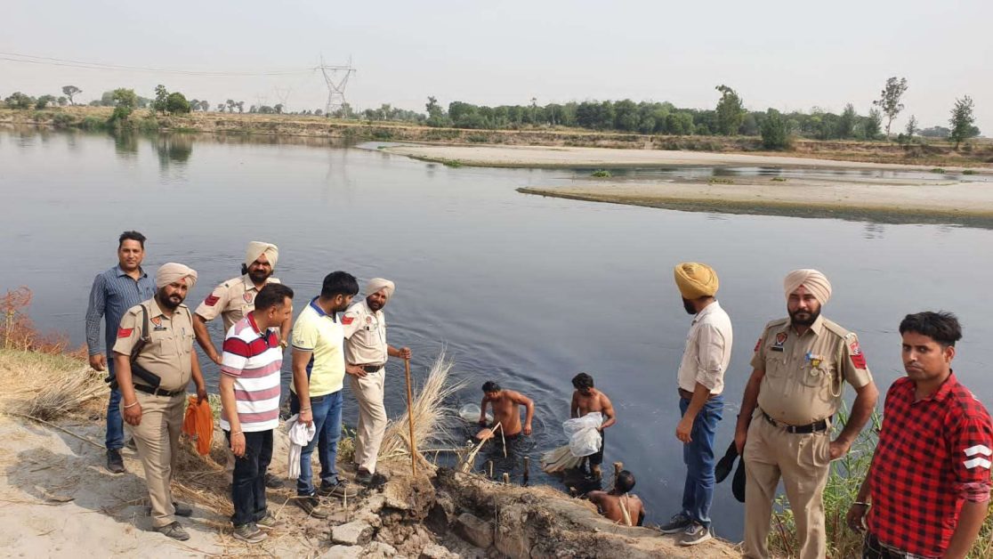 Punjab Excise Dept Launches Search Near Sutlej River