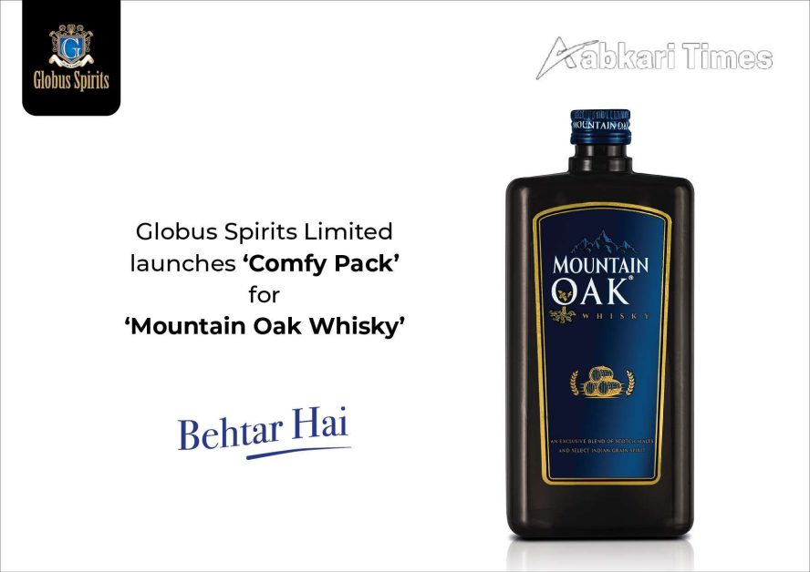 Globus Spirits Introduces Mountain Oak Whisky in a Special 180 ML COMFY Pack – A Himalayan Masterpiece