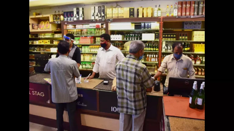 In Karnataka, 6,356 liquor stores have been fined a total of Rs 10.96 crore over the past three years for selling alcohol above the maximum retail price (MRP).