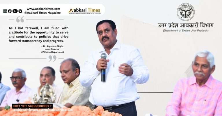 Dr. Jogendra Singh Bids Farewell as Joint Director of UP Excise Department, Honored at Prayagraj HQ