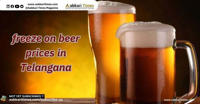 The freeze on beer prices in Telangana is putting local breweries in a tough situation
