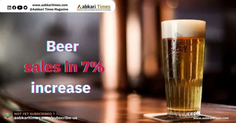 Beer sales in the capital have seen a 7% increase compared to the previous financial year, showing a rise in demand for the popular beverage