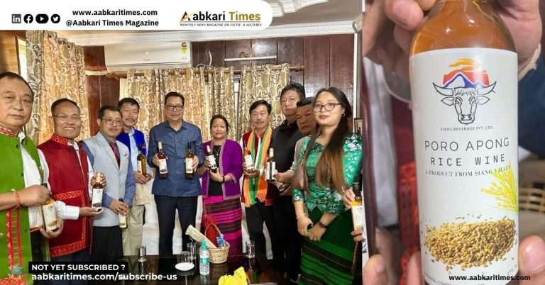 Arunachal: Chowna Mein Launches Traditional ‘Adi Apong’ Rice Wine in Pasighat