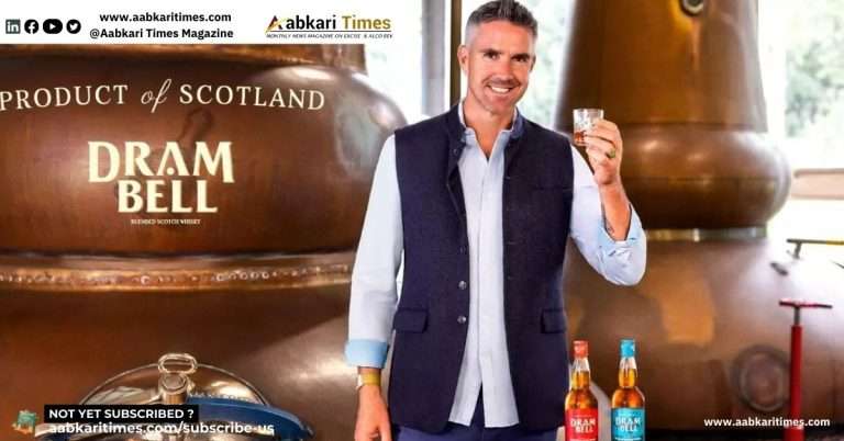 Former England cricket captain Kevin Pietersen has entered the Indian liquor market with the launch of Dram Bell, a premium blended Scotch whisky