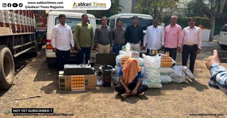 State Excise Dept Busts Fake Liquor Manufacturing Plant in Nashik