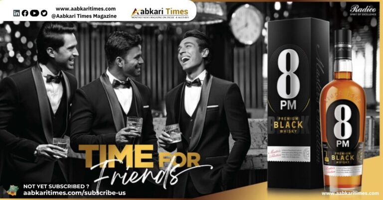 Radico Khaitan Launches Stylish New Look for 8PM Premium Black Whisky
