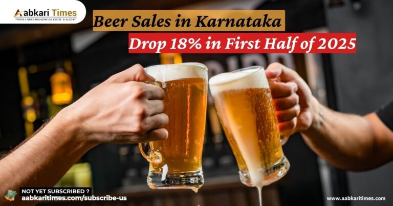 Beer Sales in Karnataka Drop 18% in First Half of 2025, Despite Slight Rise in Revenue