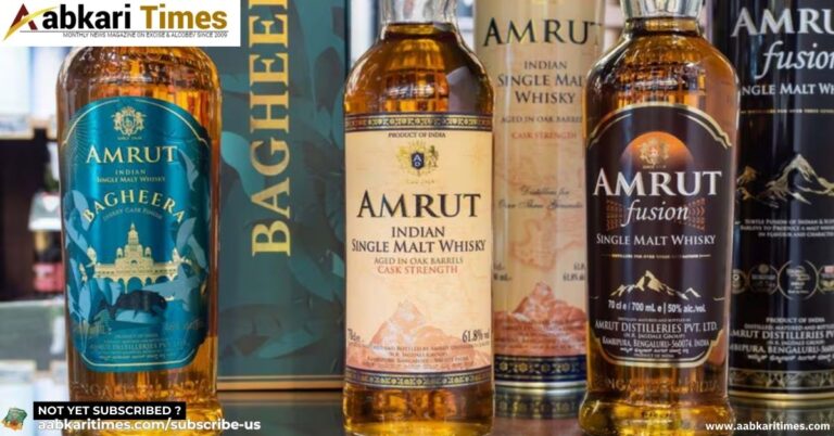 Indian Brand Amrut Moves Up in Global Whisky List