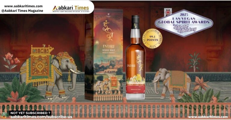 Indian Whisky “Indri” Crowned World’s Best at Las Vegas Global Spirits Awards 2025