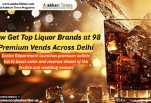 Now Get Top Liquor Brands at 98 Premium Vends Across Delhi