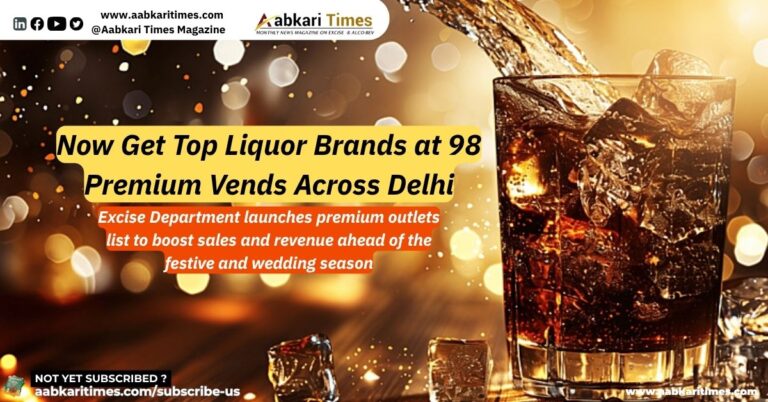Now Get Top Liquor Brands at 98 Premium Vends Across Delhi