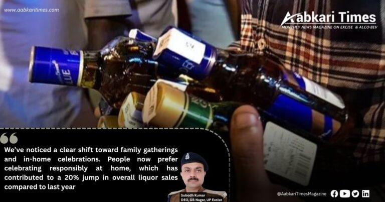 Noida Sees ₹30 Crore Liquor Sales as Family Celebrations and Home Parties Fuel Festive Surge, Says DEO Subodh Kumar