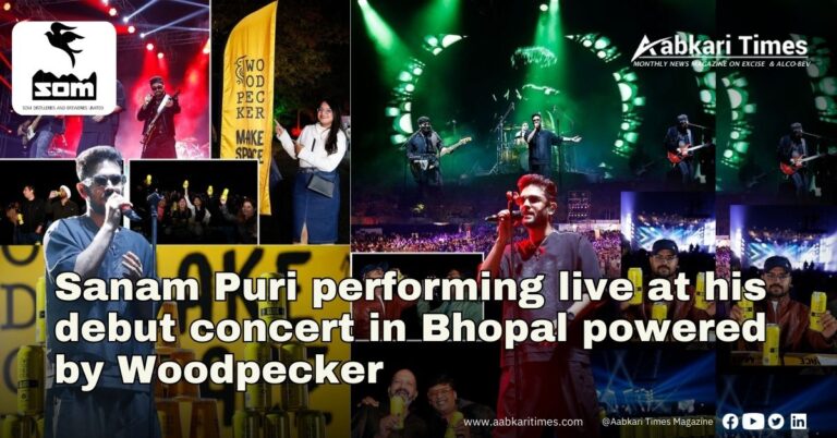 Sanam Puri’s Debut Live Concert in Bhopal: A Night of Nostalgia Powered by Woodpecker