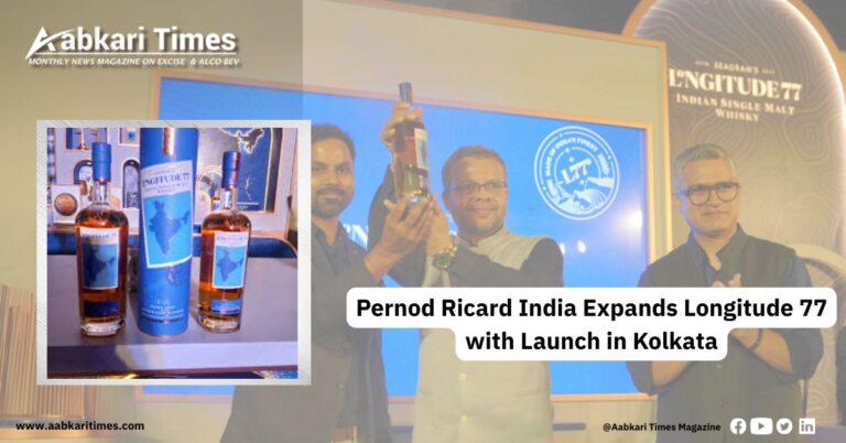 Pernod Ricard India Expands Longitude 77 with Launch in Kolkata