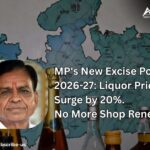MP’s New Excise Policy 2026-27: Liquor Prices to Surge by 20%, No More Shop Renewals