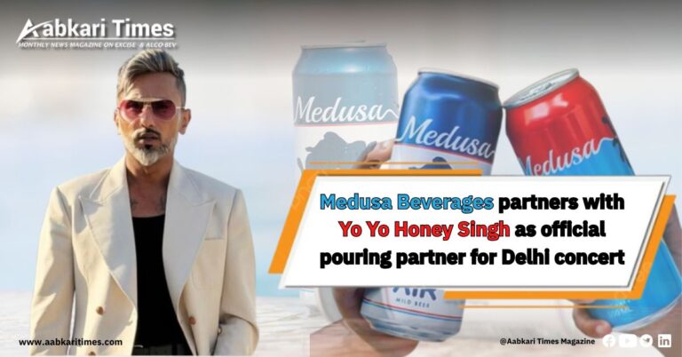 Medusa Beverages partners with Yo Yo Honey Singh as official pouring partner for Delhi concert