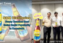 SOM Distilleries’ Sunny Beaches Beer Gains Rapid Popularity in Karnataka