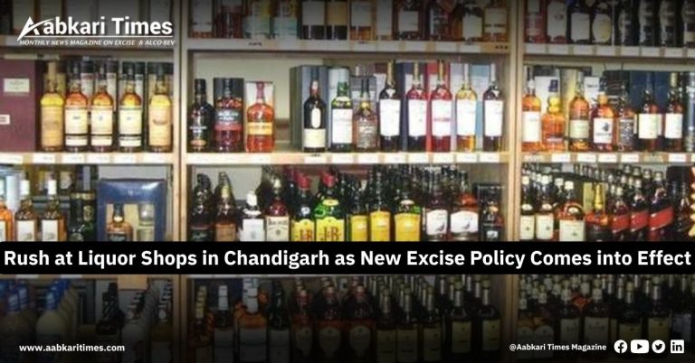 Rush at Liquor Shops in Chandigarh as New Excise Policy Comes into Effect