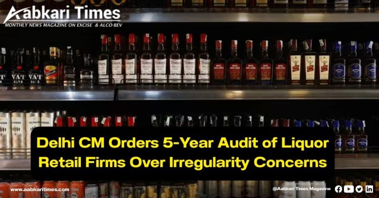 Delhi CM Orders 5-Year Audit of Liquor Retail Firms Over Irregularity Concerns