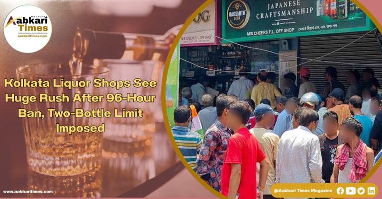 Kolkata Liquor Shops See Huge Rush After 96-Hour Ban, Two-Bottle Limit Imposed
