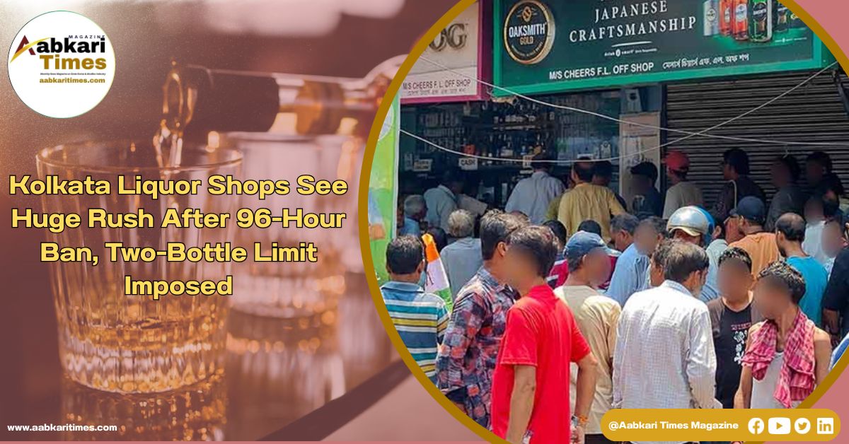 Kolkata Liquor Shops See Huge Rush After 96-Hour Ban, Two-Bottle Limit Imposed