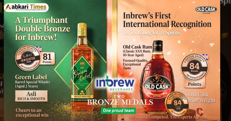 Inbrew Wins Two Bronze Medals at London Spirits Competition 2026