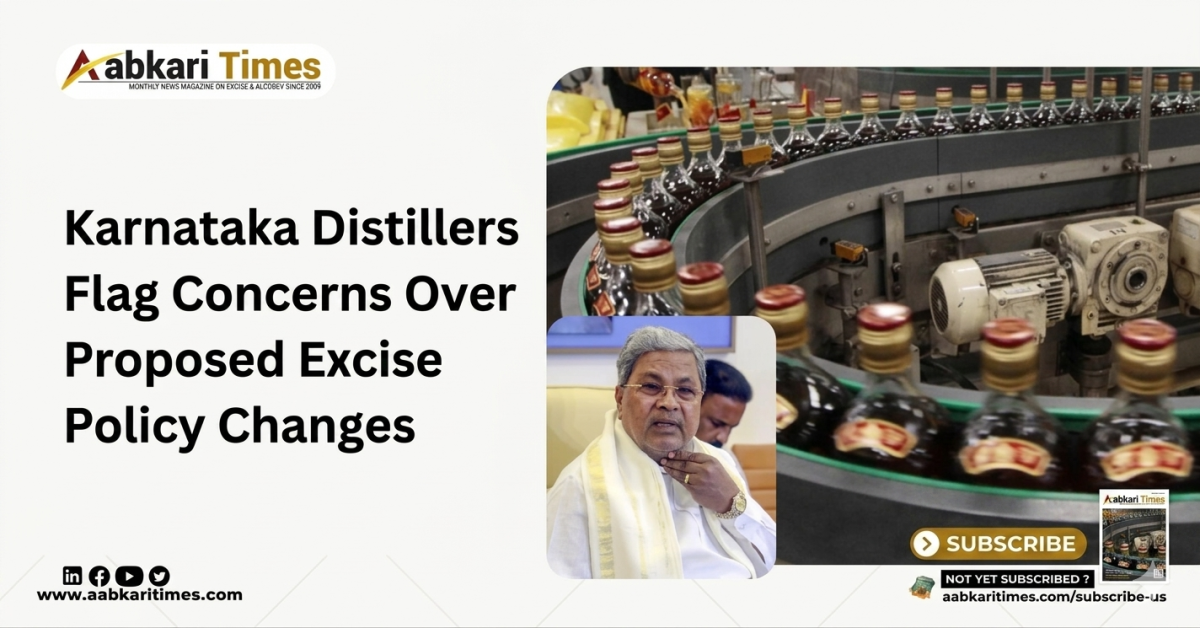 Karnataka Distillers Raise Concerns Over Impact of Proposed Excise Policy