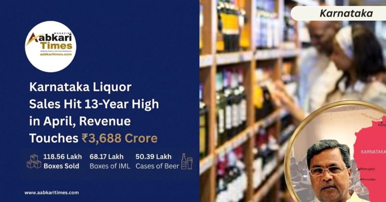 Karnataka Liquor Sales Hit 13-Year High in April, Revenue Touches ₹3,688 Crore