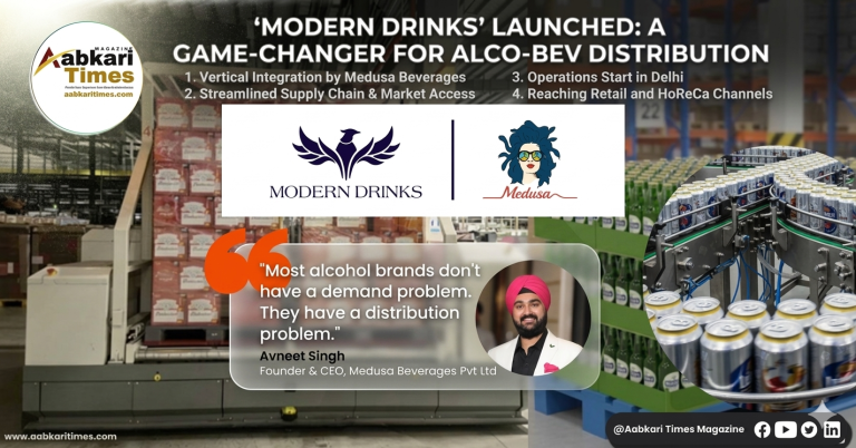 Medusa Beverages Launches Modern Drinks to Address Distribution Challenges in India’s AlcoBev Sector