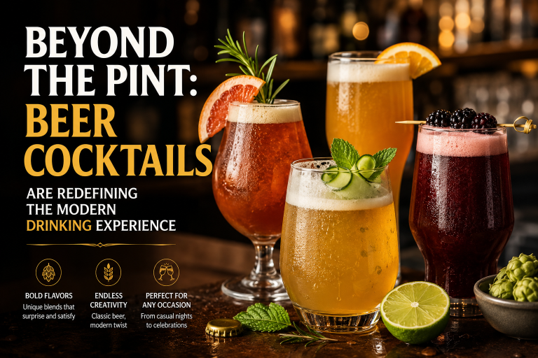 Beyond the Pint: Beer Cocktails Are Redefining the Modern Drinking Experience