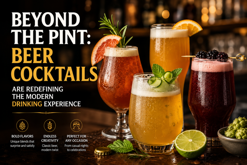 Beyond the Pint: Beer Cocktails Are Redefining the Modern Drinking Experience