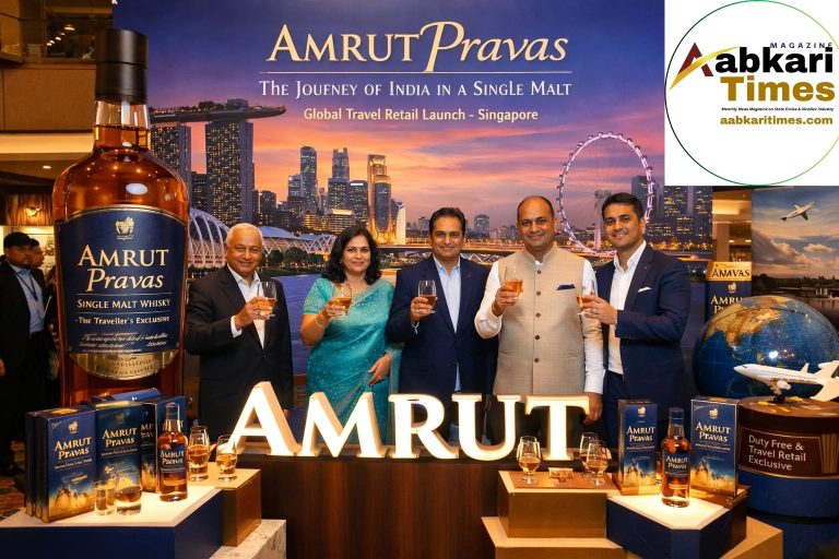 Amrut Distilleries Unveils Amrut Pravas at TFWA Singapore, Marking a New Era for Indian Single Malt in Global Travel Retail