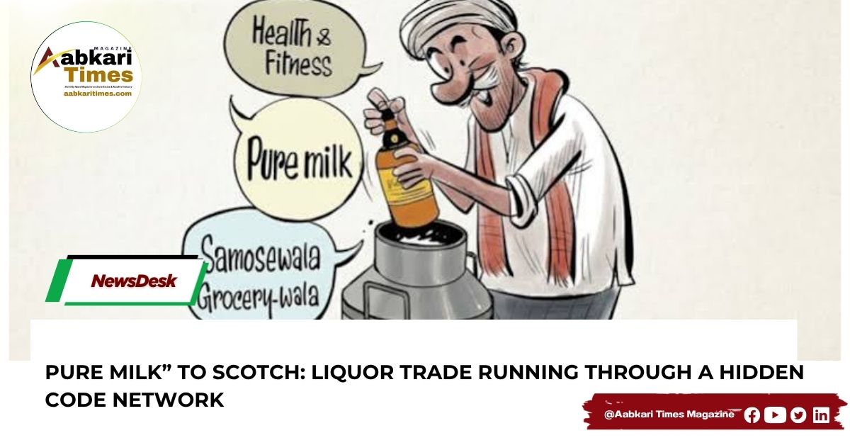 “Pure Milk” to Scotch: Liquor Trade Running Through a Hidden Code Network
