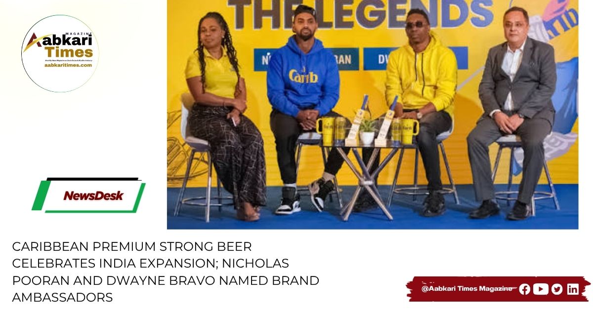 Caribbean Premium Strong Beer Celebrates India Expansion; Nicholas Pooran and Dwayne Bravo Named Brand Ambassadors
