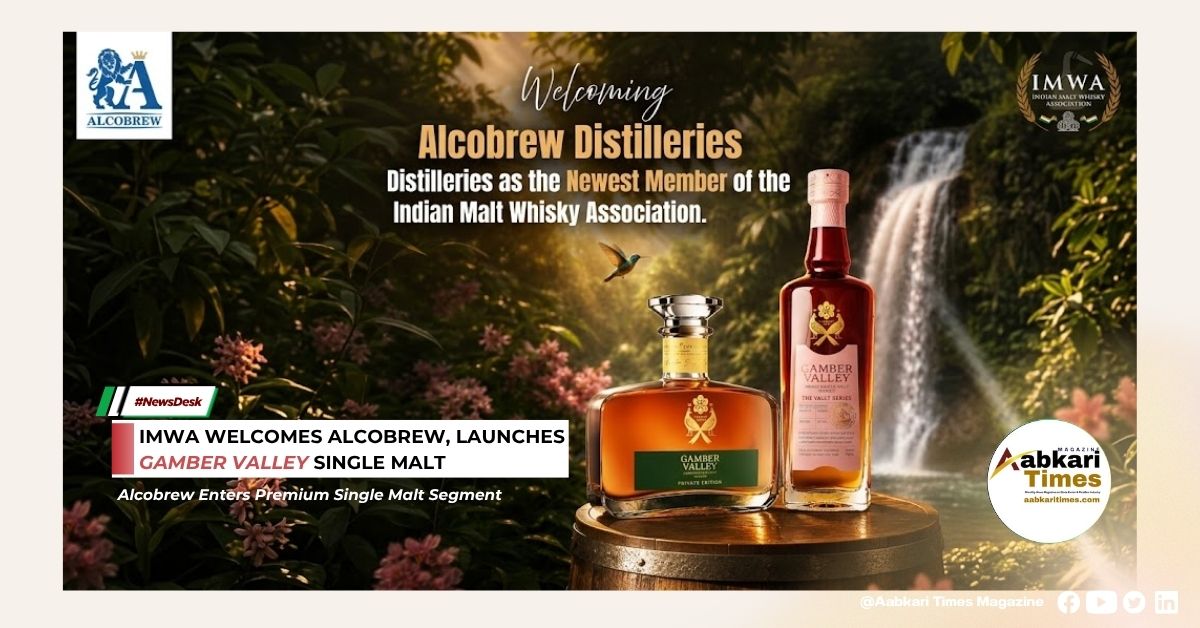 Alcobrew Distilleries Joins IMWA, Launches Gamber Valley Indian Single Malt Whisky