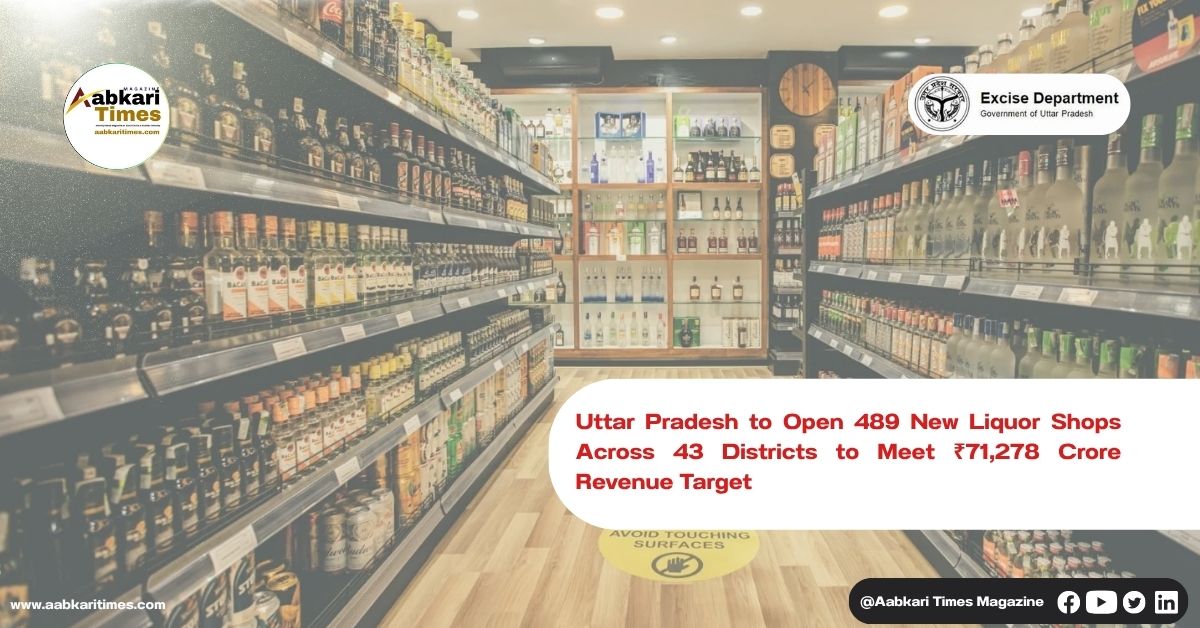 Uttar Pradesh to Open 489 New Liquor Shops Across 43 Districts to Meet ₹71,278 Crore Revenue Target
