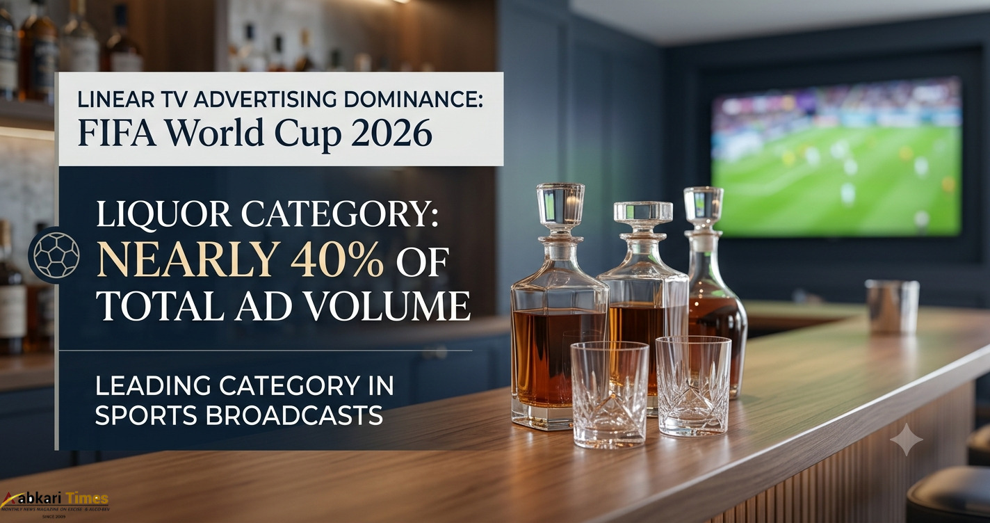 FIFA World Cup 2026 Ads: Liquor Brands Lead Linear TV Advertising