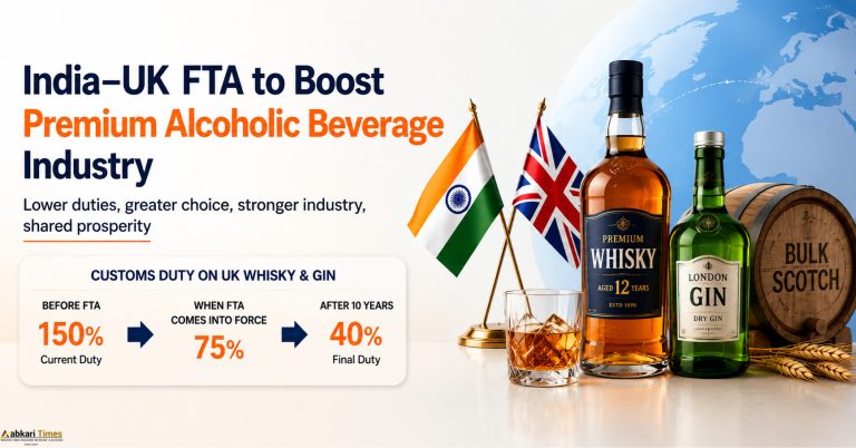 India–UK FTA to Boost Premium Whisky Market, Consumer Choice and Indian IMFL Industry: ISWAI