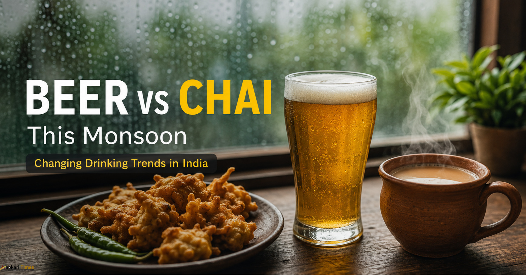 Beer vs Chai This Monsoon
