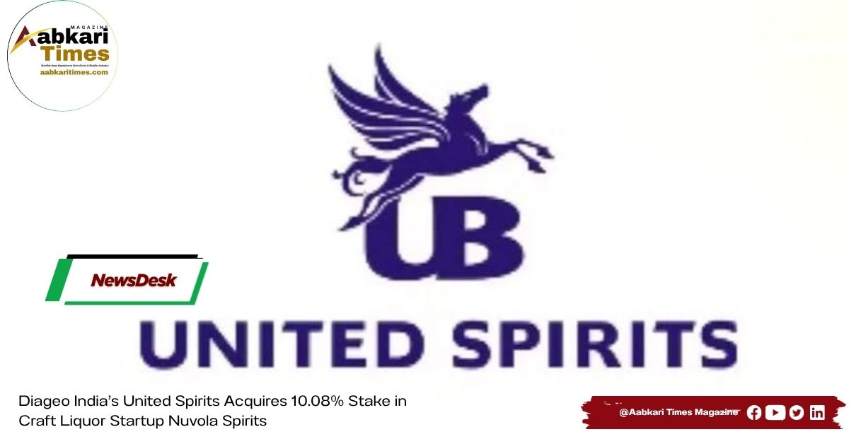 Diageo India’s United Spirits Acquires 10.08% Stake in Craft Liquor Startup Nuvola Spirits