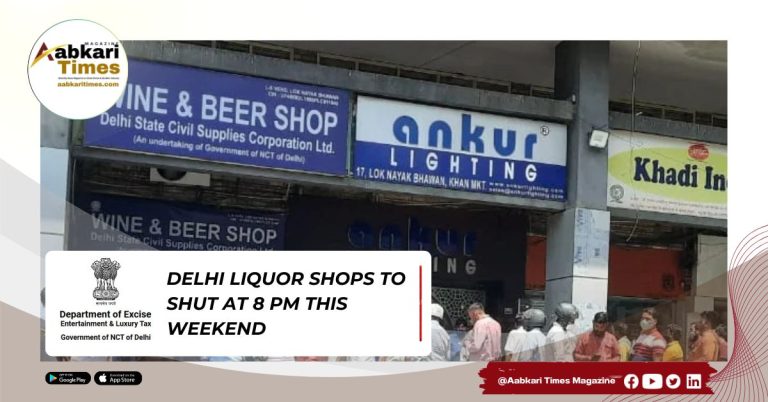 Delhi Liquor Shops to Close at 8 PM This Weekend; Two-Hour Early Closure to Impact Peak Sales Window