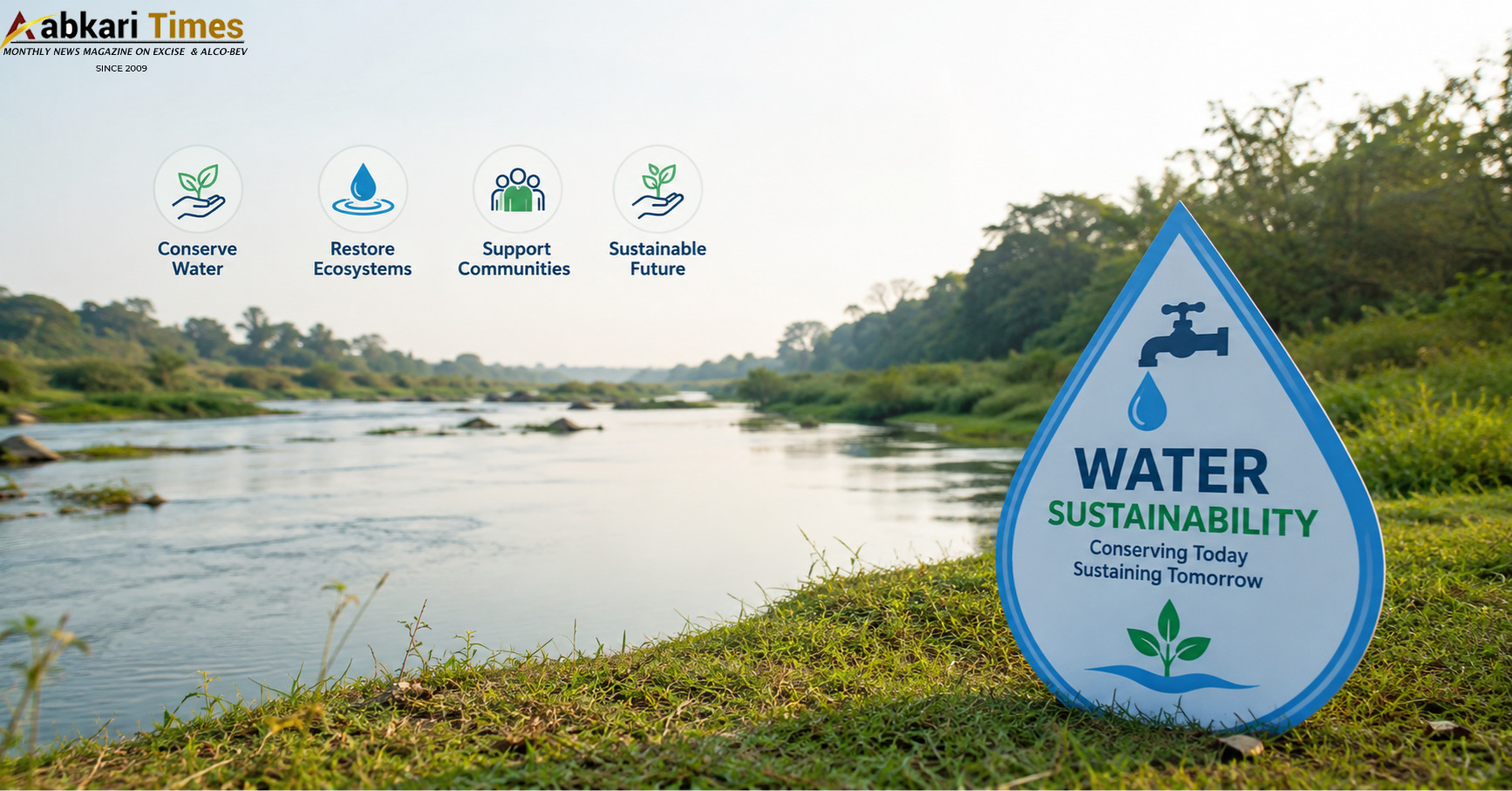 Diageo and Coca-Cola Expand Water Conservation Efforts Across Maharashtra