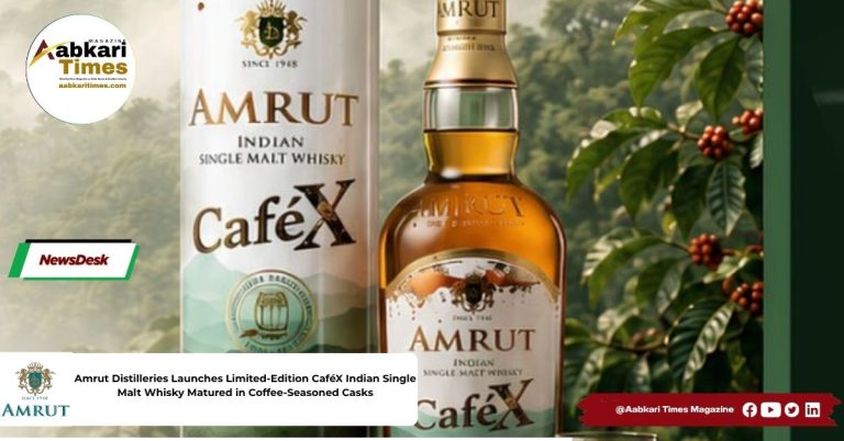 Amrut Distilleries Launches Limited-Edition CaféX Indian Single Malt Whisky Matured in Coffee-Seasoned Casks