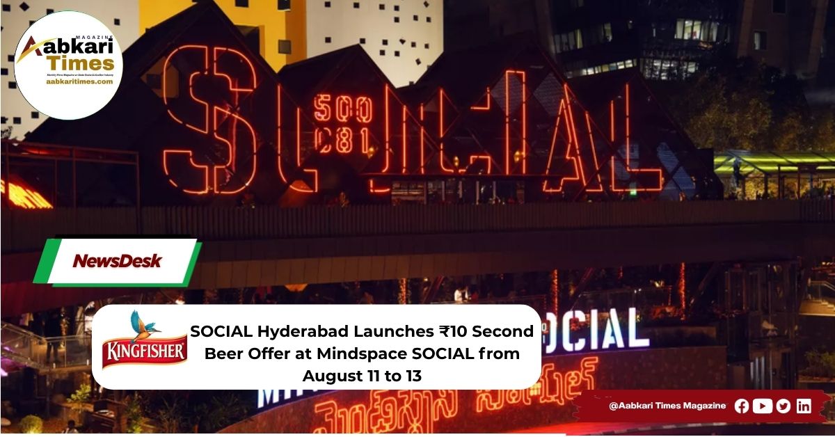 SOCIAL Hyderabad Launches ₹10 Second Beer Offer at Mindspace SOCIAL from August 11 to 13